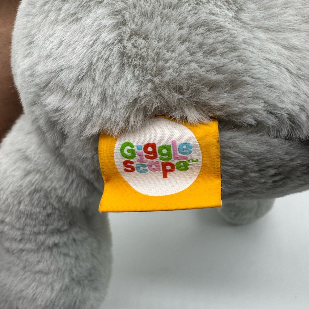 Giggle Scape 17” Grey Bunny Rabbit - Picture 3 of 3